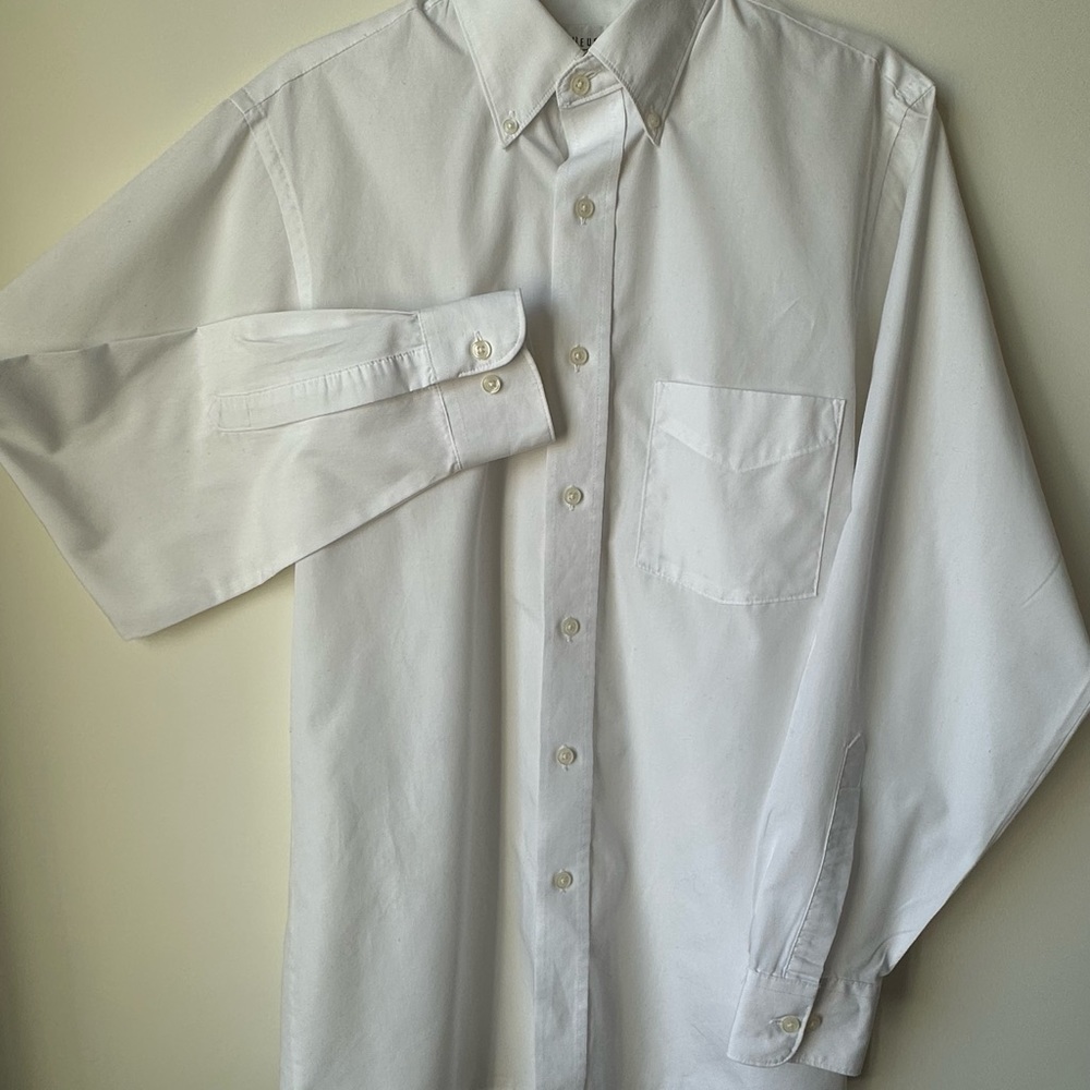 White Wrinkle free Shirt 14 1/2
